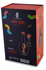 Space King Gummy Worms Water Pipe - Discreet Smoker