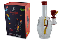 Space King Gummy Worms Water Pipe - Discreet Smoker