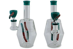 Space King Gummy Worms Water Pipe - Discreet Smoker