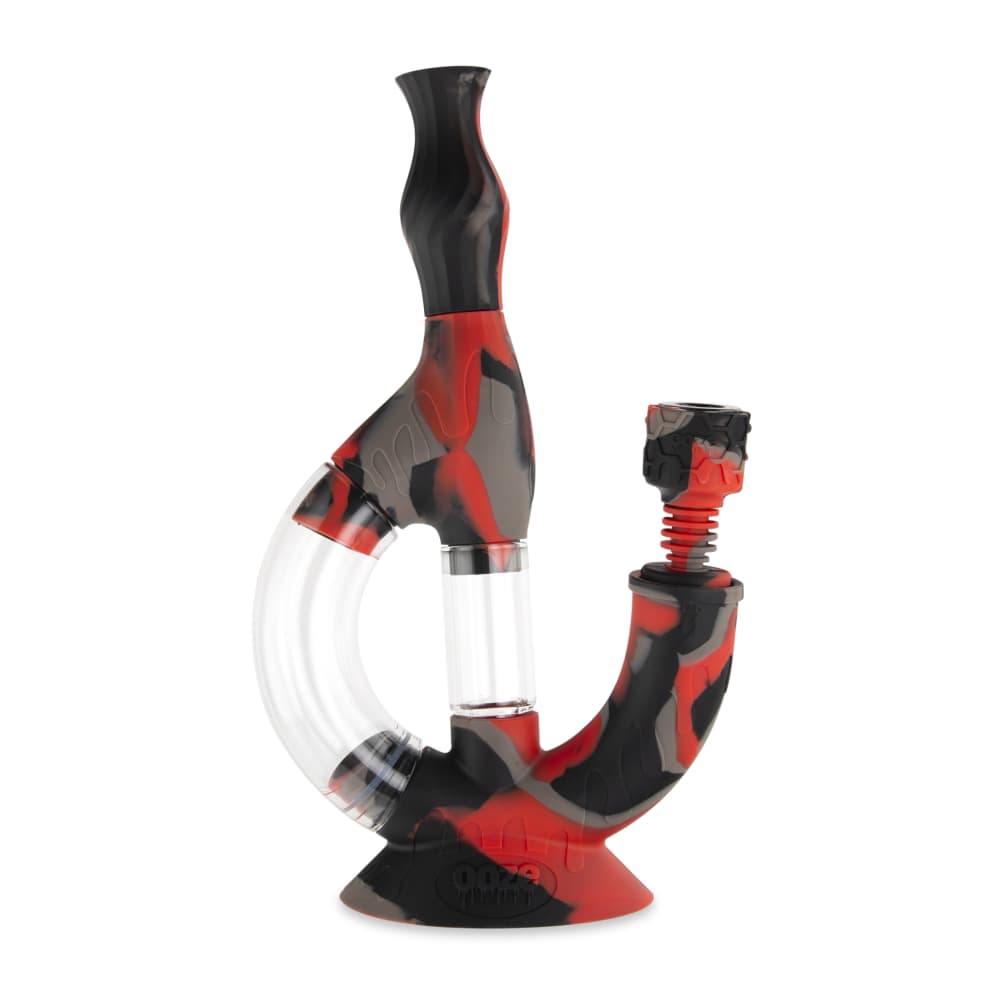 Ooze Echo Silicone Water Pipe - Discreet Smoker