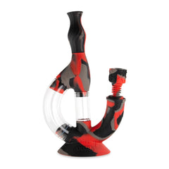 Ooze Echo Silicone Water Pipe - Discreet Smoker