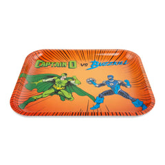 Ooze Rolling Tray - Metal - Large - Discreet Smoker