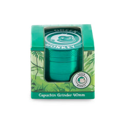 Green Monkey Grinder - Capuchin 4pc - 40mm - Discreet Smoker