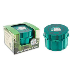 Green Monkey Grinder - Javan 4pc - 63mm - Discreet Smoker