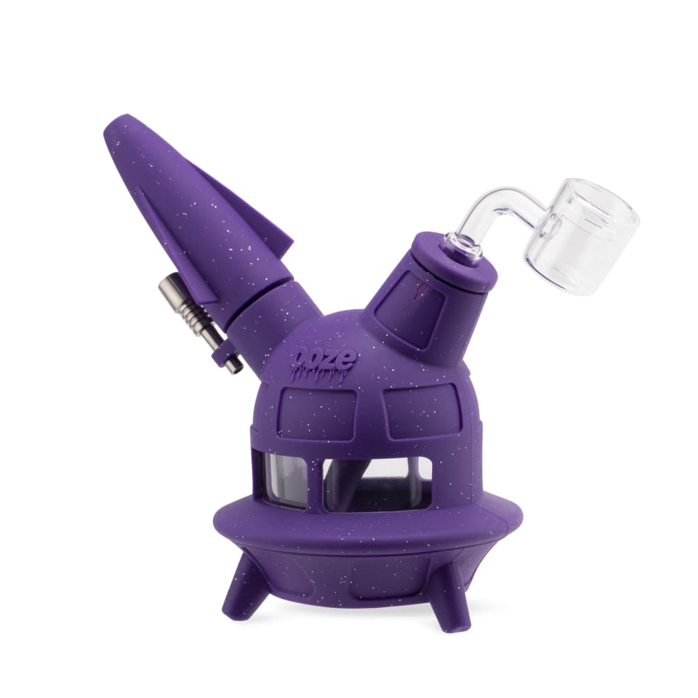 Ooze UFO Silicone Water Pipe - Discreet Smoker