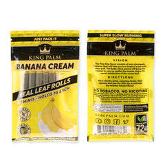 King Palm 5pk Mini Flavored Leaf Tubes – 15ct Display