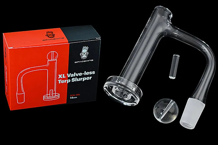 Space King XL Valve-less Terp Slurper (Red / Black) - Discreet Smoker