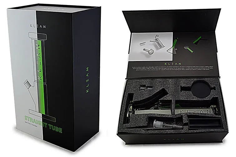 KLEAN Glass - Straight Tube - Discreet Smoker