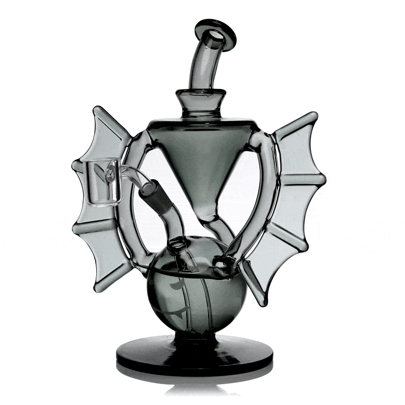 MJ Arsenal Nocturne Mini Glass Dab Rig Halloween Limited Edition - Discreet Smoker