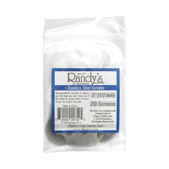 RANDY'S 20CT STAINLESS STEEL SCREENS