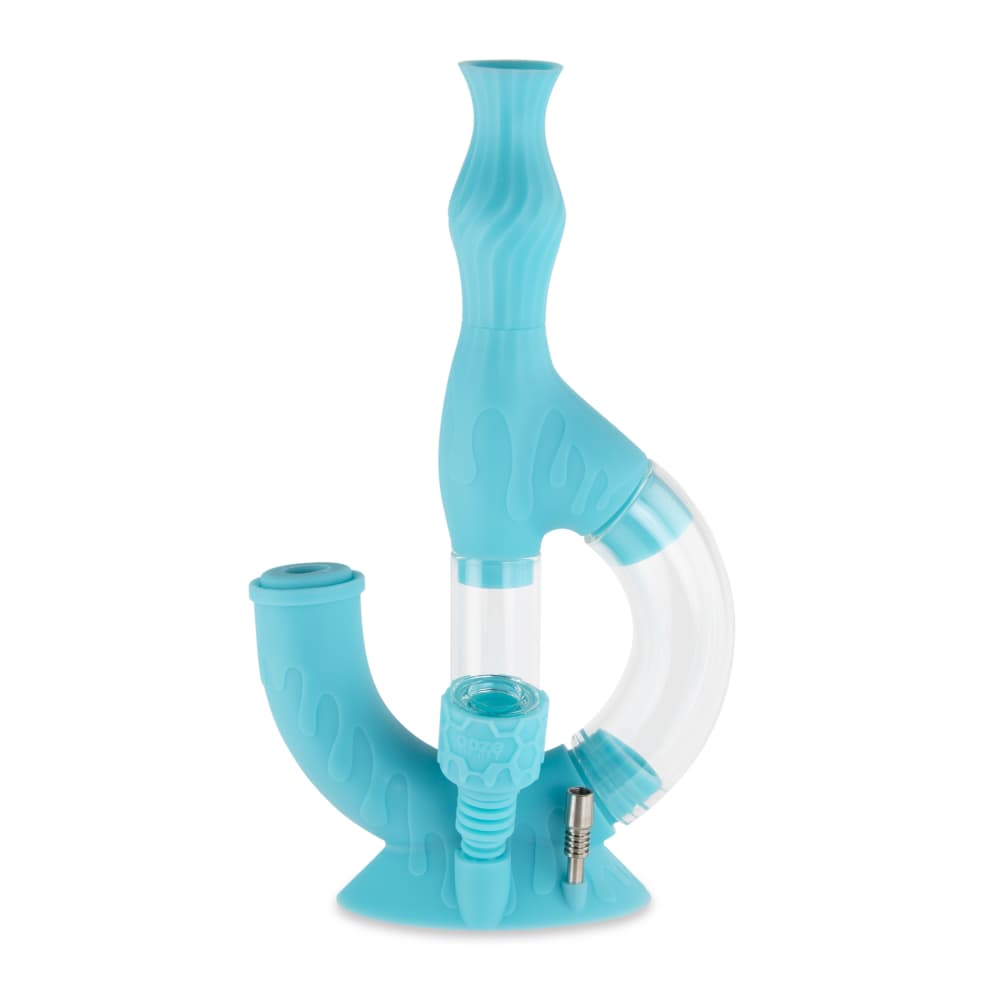 Ooze Echo Silicone Water Pipe - Discreet Smoker