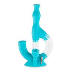 Ooze Echo Silicone Water Pipe - Discreet Smoker