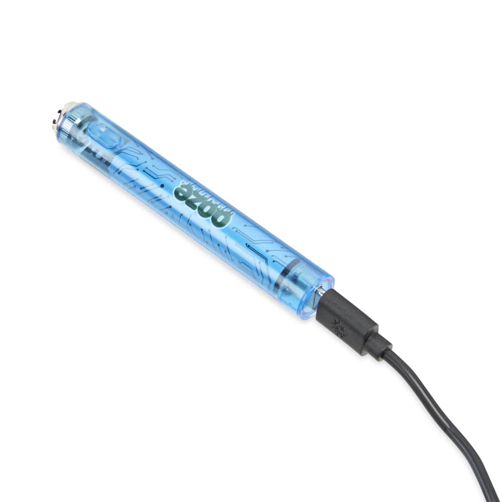 Slim Clear Series Transparent 510 Vape Battery - Discreet Smoker
