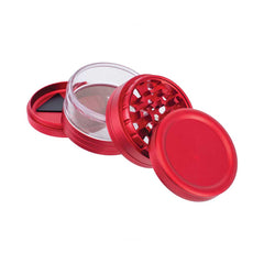 SEE THROUGH CHAMBER GRINDER - Discreet Smoker