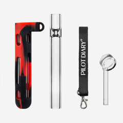 2 IN 1 Concentrate Taster Pipe - Discreet Smoker