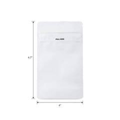 Loud Lock 1/4 Grip N Pull Mylar Smell Proof Child Safe Vacuum Seal Bags - 1,000 Count - Discreet Smoker