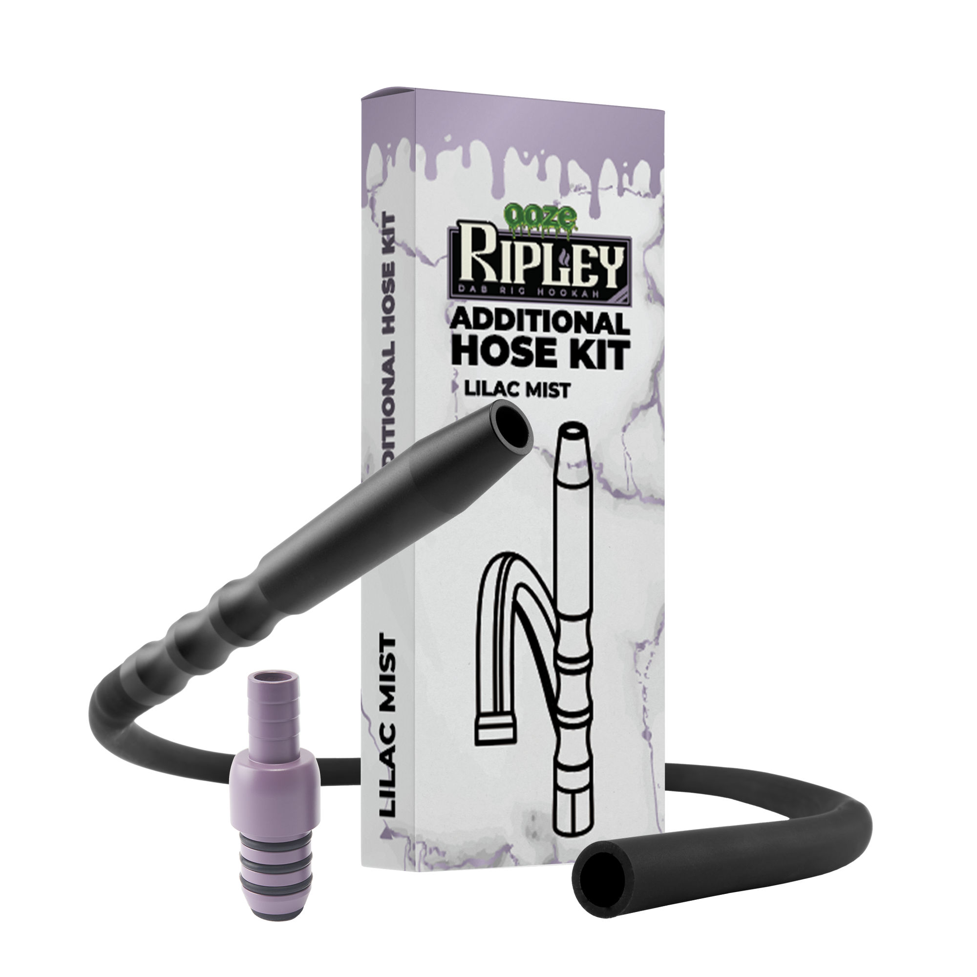 Ooze Ripley Hookah Hose Kit - Discreet Smoker
