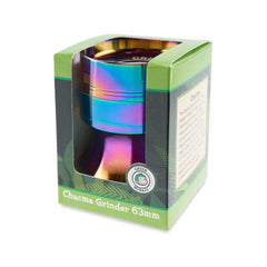Green Monkey Grinder - Chacma 4pc with Ashtray - 63mm - Discreet Smoker