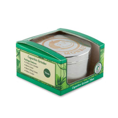 Green Monkey Grinder - Capuchin 4pc - 75mm - Discreet Smoker