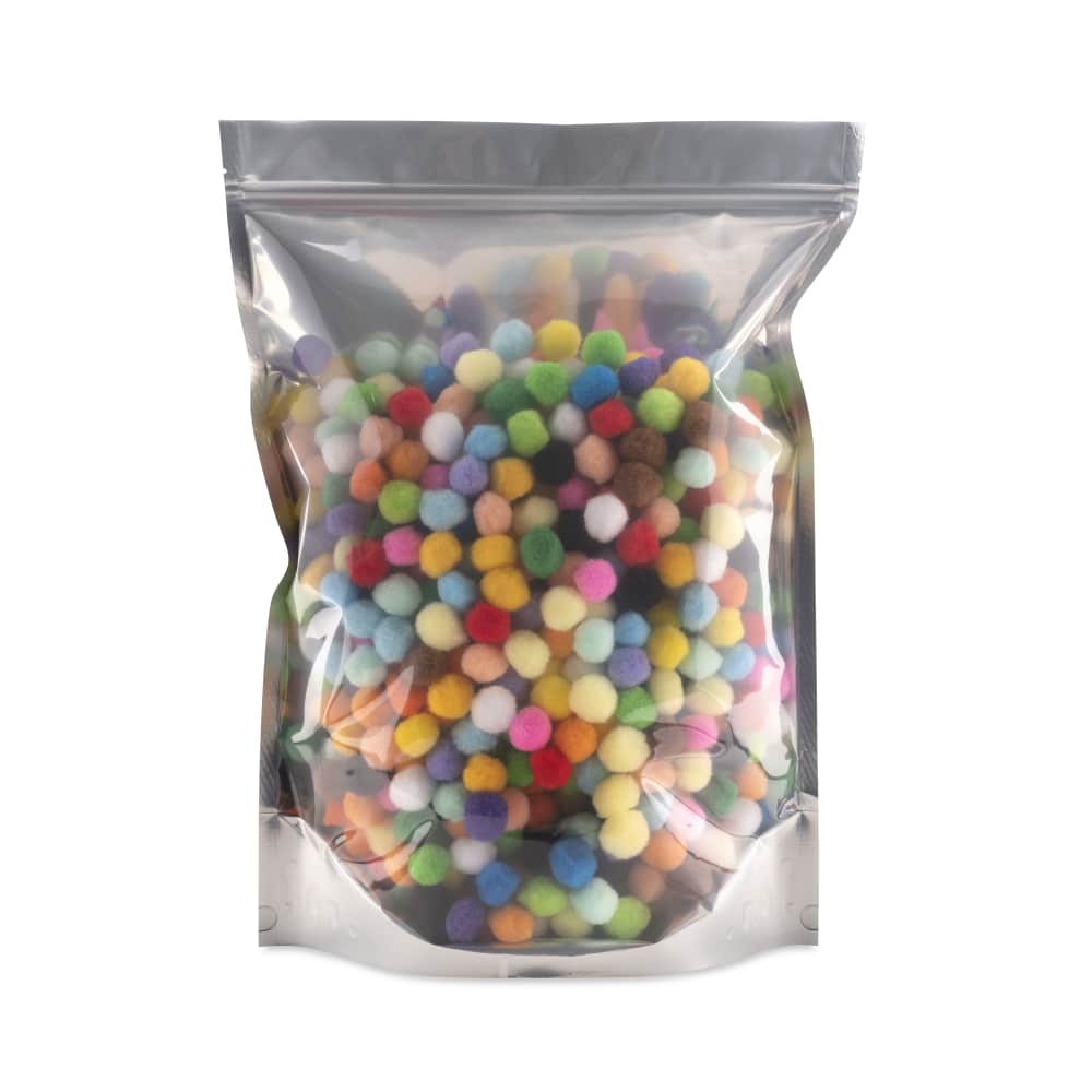 Loud Lock 1 Pound Mylar Smell Proof Vacuum Seal Bags – 100ct - Discreet Smoker