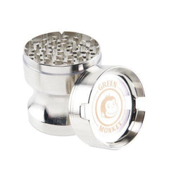 Green Monkey Grinder - Chacma 4pc with Ashtray - 63mm - Discreet Smoker