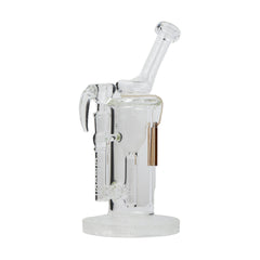 Cheech Glass 9.5" Sandblast Inner Recycler Water Pipe - Discreet Smoker