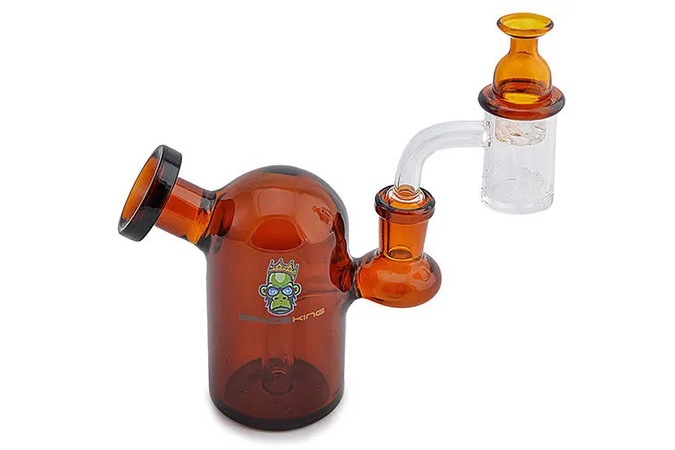 Space King Glass - 'Space Egg' Mini Rig - Discreet Smoker
