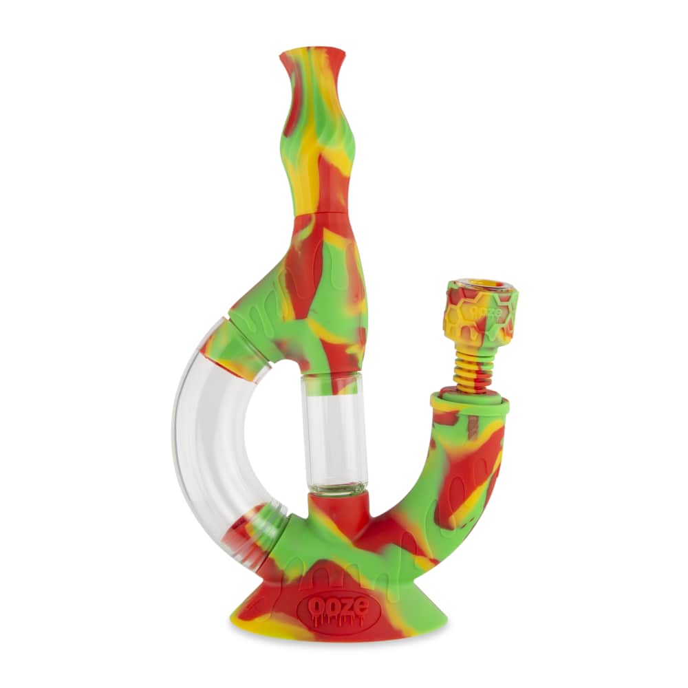 Ooze Echo Silicone Water Pipe - Discreet Smoker
