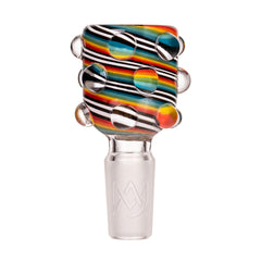 MJ Arsenal Hobnail Rainbow Bowl - Discreet Smoker