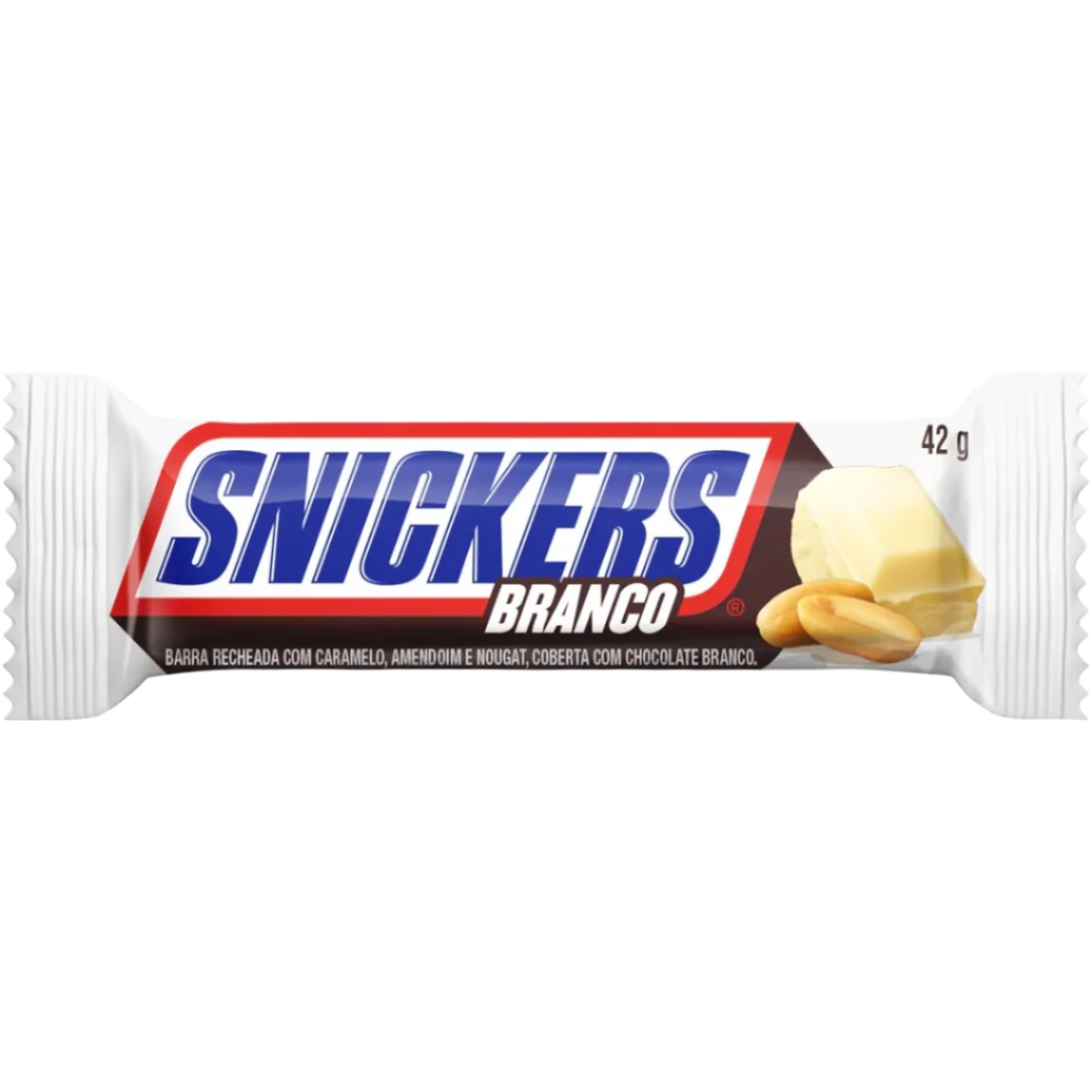 Snickers Branco 42g (BRAZIL) - Discreet Smoker