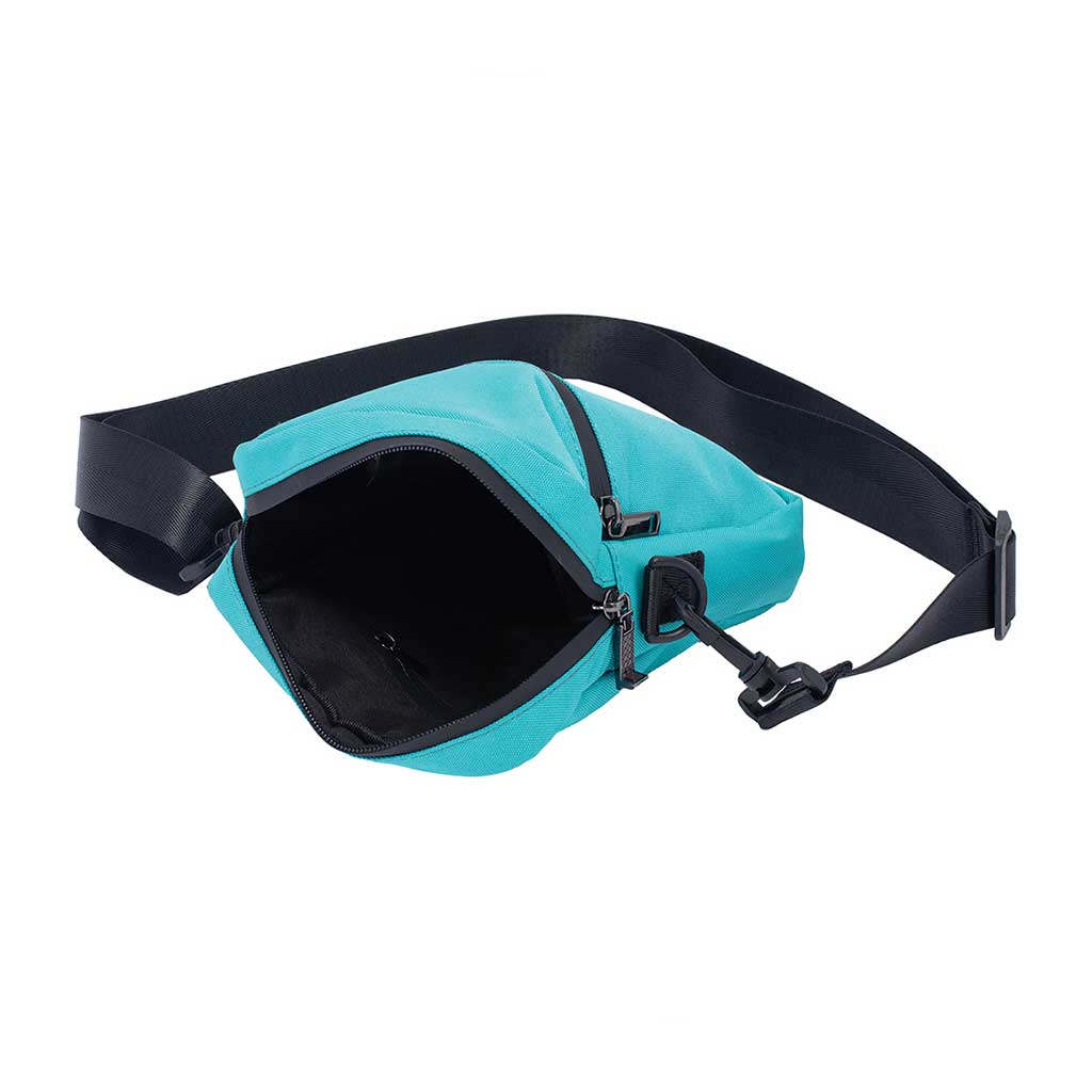 8.5IN X 7IN X 1.5IN SMELLPROOF BAG - TURQUOISE - Discreet Smoker