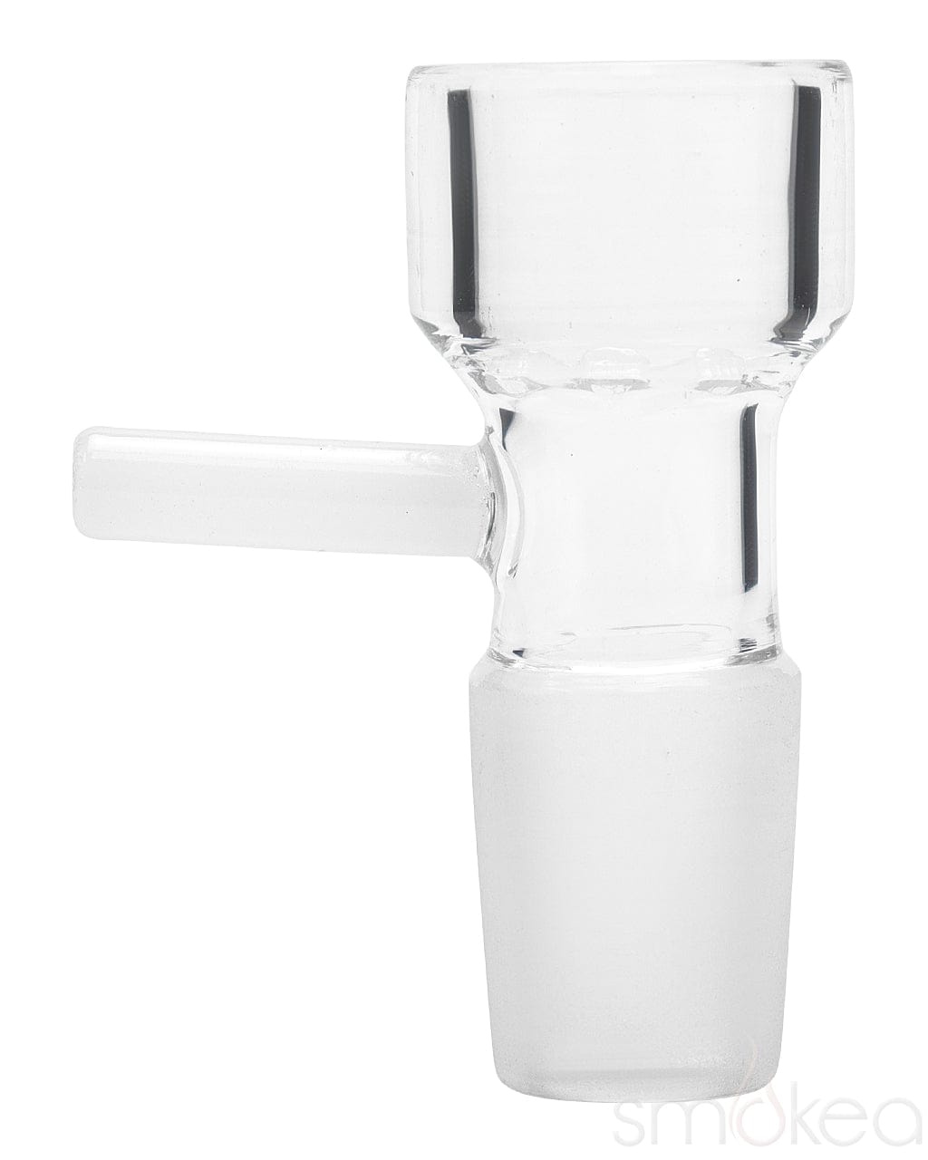 SMOKEA 18mm Glass on Glass Bowl w/ Built in Screen - Discreet Smoker