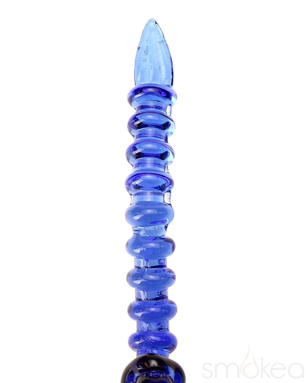 SMOKEA Colored Glass Skull Dab Tool - Discreet Smoker
