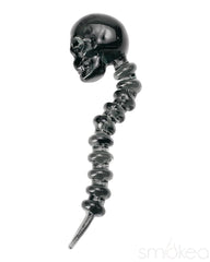 SMOKEA Colored Glass Skull Dab Tool - Discreet Smoker