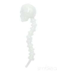 SMOKEA Colored Glass Skull Dab Tool - Discreet Smoker