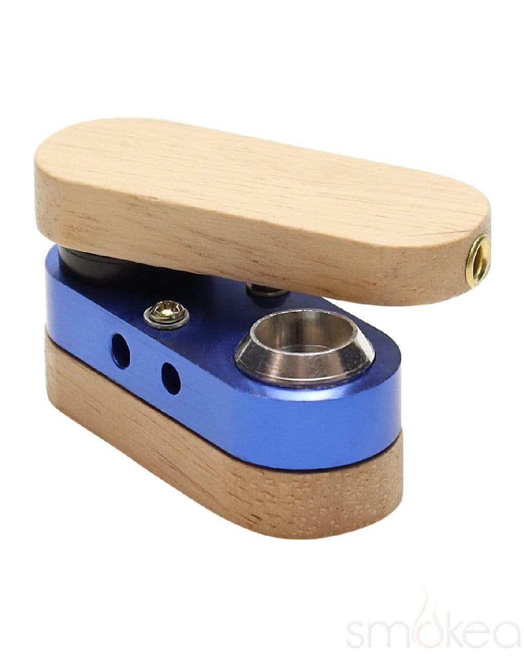 SMOKEA Rotatable Wood Pocket Pipe - Discreet Smoker
