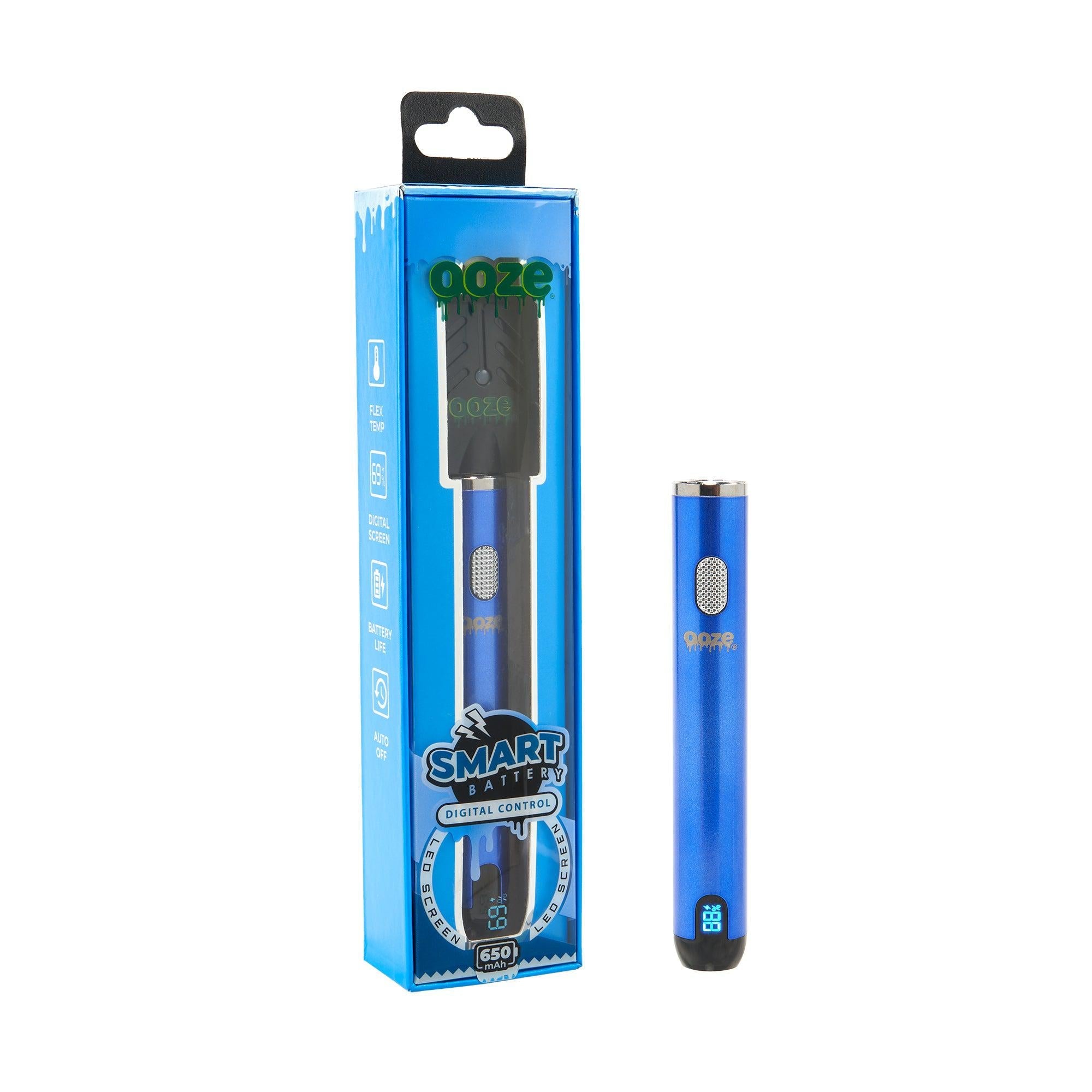 Ooze Smart Battery - 650 mAh Vape Pen - Discreet Smoker