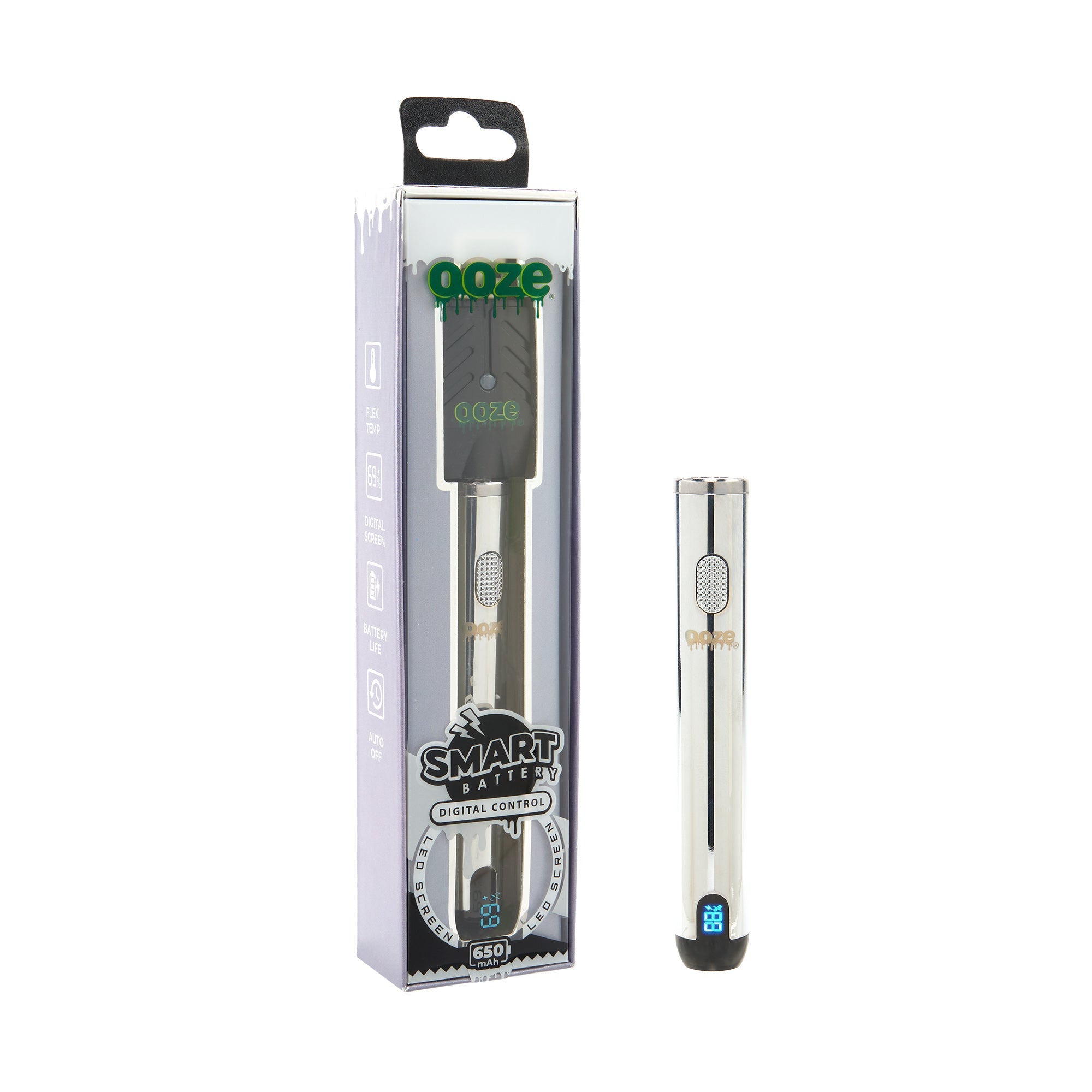 Ooze Smart Battery - 650 mAh Vape Pen - Discreet Smoker
