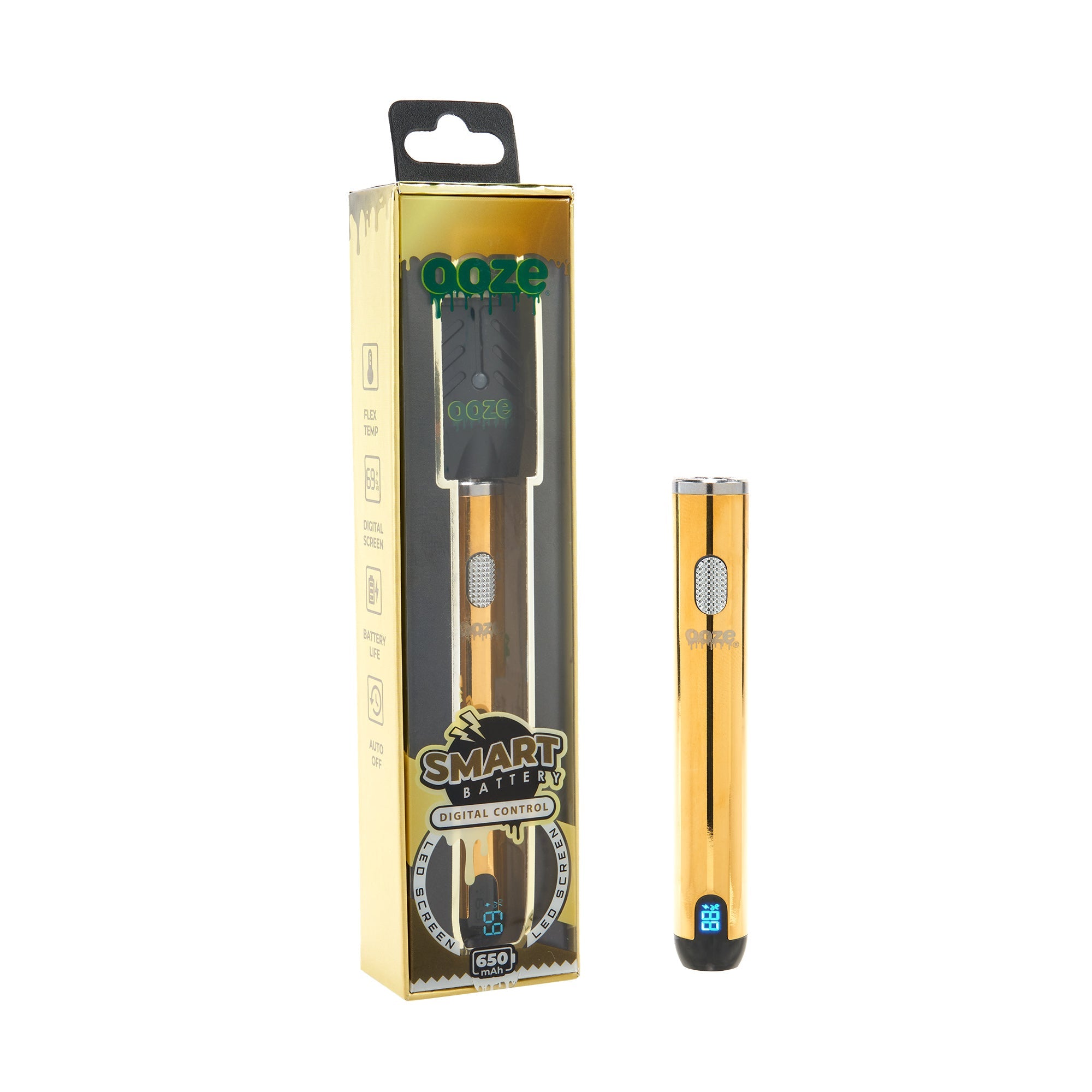 Ooze Smart Battery - 650 mAh Vape Pen - Discreet Smoker