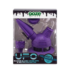 Ooze UFO Silicone Water Pipe - Discreet Smoker