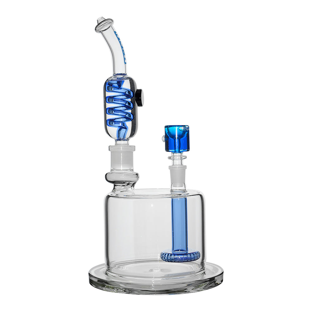 Spiral Coil Bong and Dab Rig Combo - Discreet Smoker