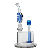 Spiral Coil Bong and Dab Rig Combo - Discreet Smoker