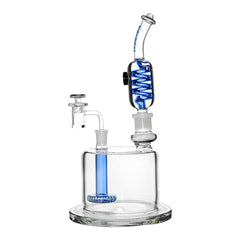 Spiral Coil Bong and Dab Rig Combo - Discreet Smoker