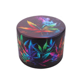 SPLASH ARTWORK HERBAL LEAF 4-PIECE GRINDER