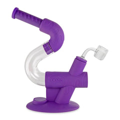 Ooze Swerve Silicone Water Pipe - Discreet Smoker