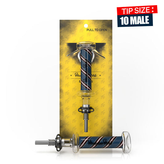 CANDY STRIPPED NECTAR COLLECTOR - Discreet Smoker