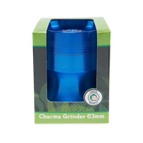 Green Monkey Grinder - Chacma 4pc with Ashtray - 63mm - Discreet Smoker