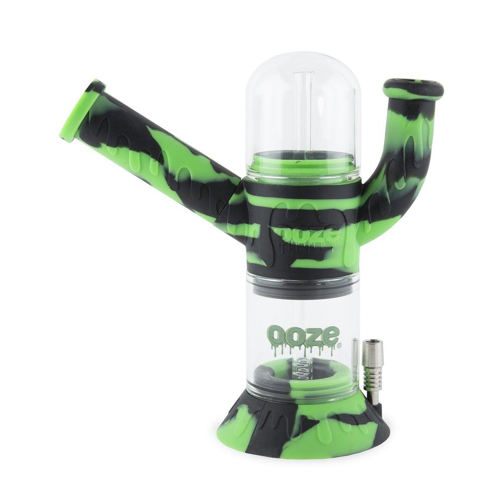 Ooze Cranium Silicone 4-in-1 Hybrid Water Pipe - Discreet Smoker