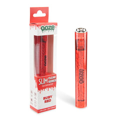 Slim Clear Series Transparent 510 Vape Battery - Discreet Smoker