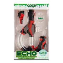 Ooze Echo Silicone Water Pipe - Discreet Smoker